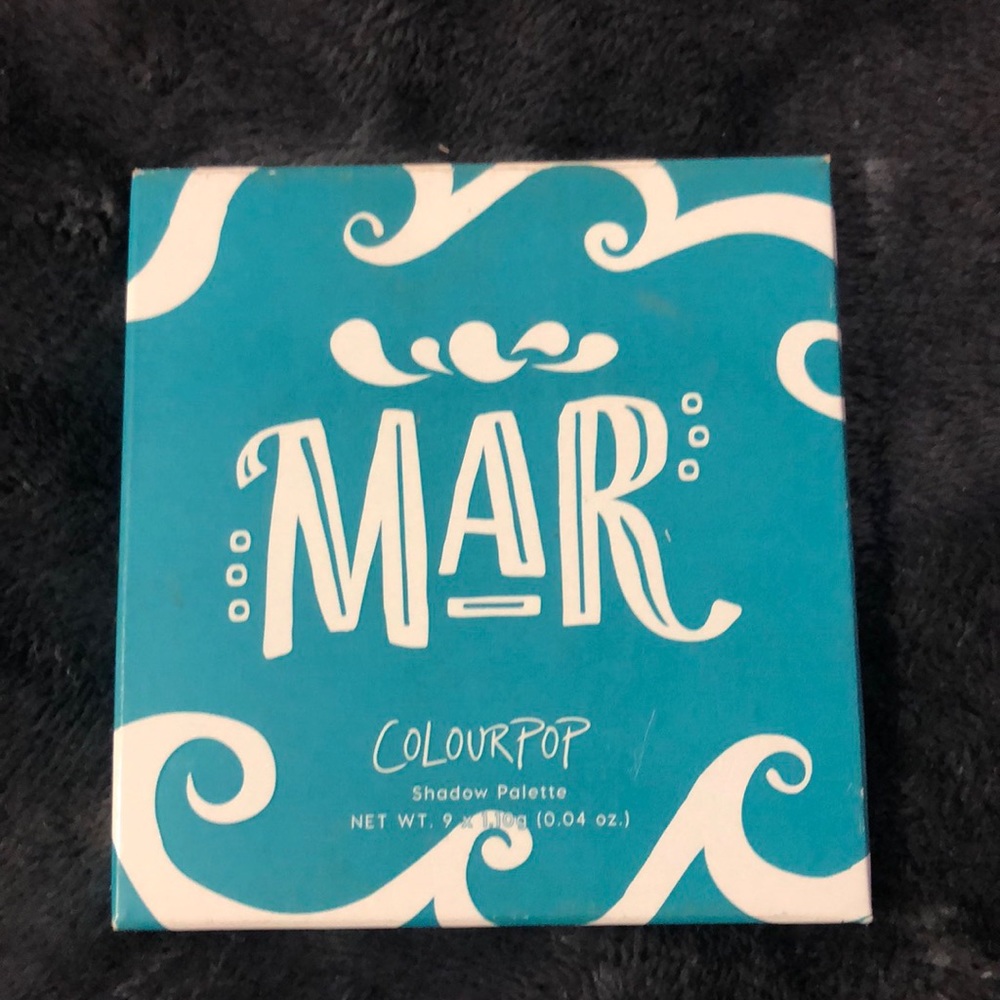 Colourpop MAR eyeshadow palette